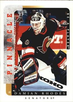 1996-97 Pinnacle Be a Player #202 Damian Rhodes Front