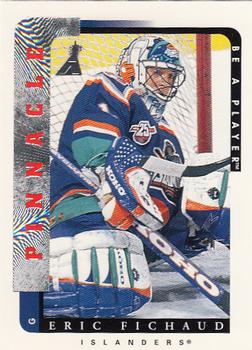 1996-97 Pinnacle Be a Player #214 Eric Fichaud Front