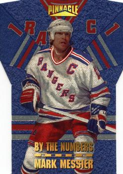 1996-97 Pinnacle - By the Numbers #12 Mark Messier Front