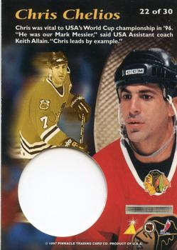 1996-97 Pinnacle Mint Collection #22 Chris Chelios Back