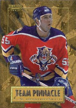 1996-97 Pinnacle - Team Pinnacle #7 Ed Jovanovski / Paul Coffey Front