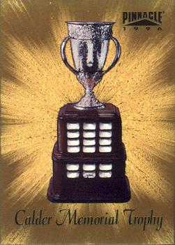 1996-97 Pinnacle - Trophies #4 Calder Memorial Trophy (Daniel Alfredsson) Front