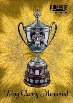 1996-97 Pinnacle - Trophies #7 King Clancy Memorial Trophy (Kris King) Front