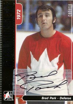 2006-07 In The Game Used International Ice - Autographs #A-BP Brad Park  Front