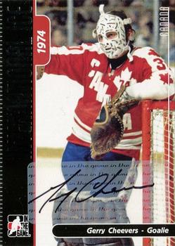 2006-07 In The Game Used International Ice - Autographs #A-GC Gerry Cheevers  Front