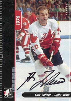 2006-07 In The Game Used International Ice - Autographs #A-GL Guy Lafleur  Front