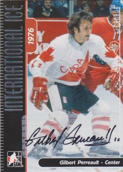 2006-07 In The Game Used International Ice - Autographs #A-GP Gilbert Perreault  Front