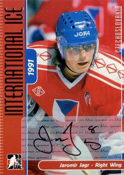 2006-07 In The Game Used International Ice - Autographs #A-JJ Jaromir Jagr Front