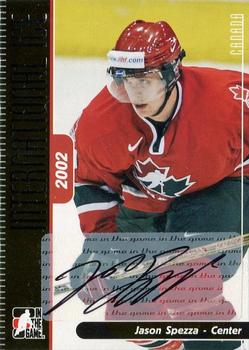 2006-07 In The Game Used International Ice - Autographs #A-JS Jason Spezza Front