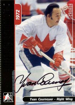 2006-07 In The Game Used International Ice - Autographs #A-YC Yvan Cournoyer  Front