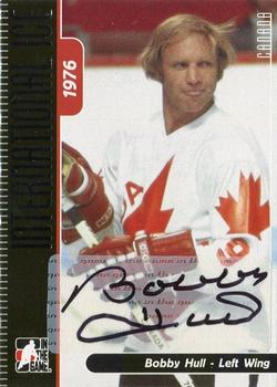 2006-07 In The Game Used International Ice - Autographs #A-BH2 Bobby Hull Front