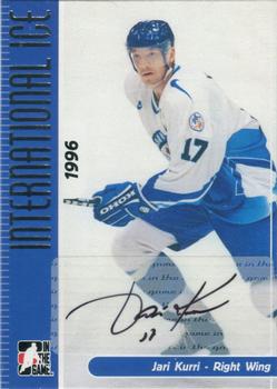 2006-07 In The Game Used International Ice - Autographs #A-JK2 Jari Kurri  Front