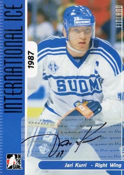2006-07 In The Game Used International Ice - Autographs #A-JK3 Jari Kurri  Front