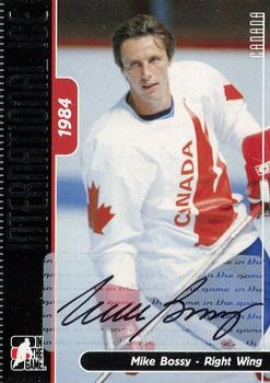 2006-07 In The Game Used International Ice - Autographs #A-MBO Mike Bossy  Front