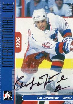2006-07 In The Game Used International Ice - Autographs #A-PL2 Pat LaFontaine Front