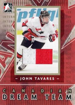 2006-07 In The Game Used International Ice - Canadian Dream Team Gold #DT-12 John Tavares  Front