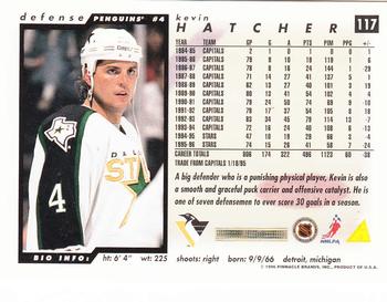 1996-97 Score #117 Kevin Hatcher Back