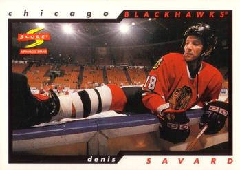 1996-97 Score #121 Denis Savard Front