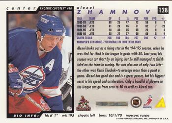 1996-97 Score #128 Alexei Zhamnov Back