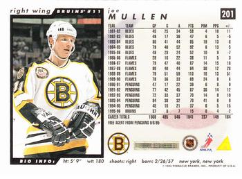 1996-97 Score #201 Joe Mullen Back