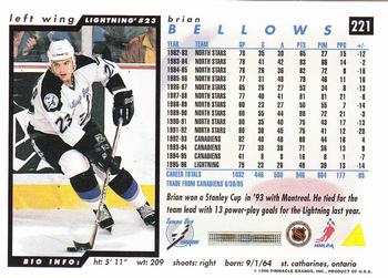 1996-97 Score #221 Brian Bellows Back