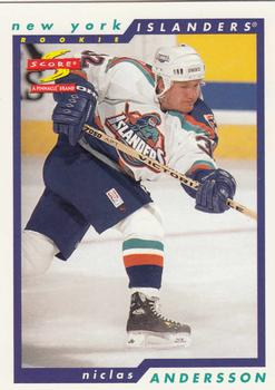 1996-97 Score #248 Niklas Andersson Front