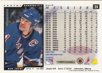 1996-97 Score #24 Mark Messier Back