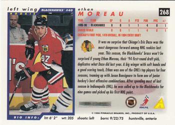1996-97 Score #268 Ethan Moreau Back
