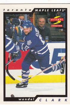 1996-97 Score #42 Wendel Clark Front