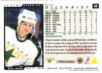 1996-97 Score #49 Brent Gilchrist Back