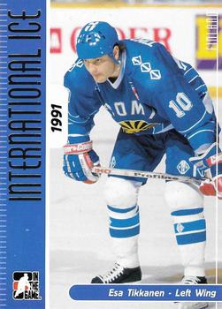 2006-07 In The Game Used International Ice - Gold #86 Esa Tikkanen  Front