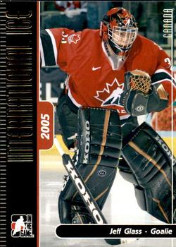 2006-07 In The Game Used International Ice - Gold #124 Jeff Glass  Front
