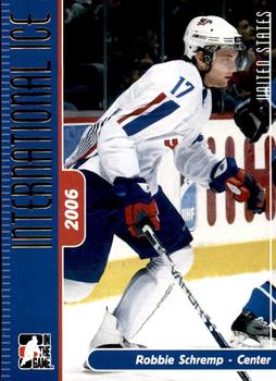 2006-07 In The Game Used International Ice - Gold #138 Rob Schremp Front