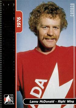 2006-07 In The Game Used International Ice - Gold #144 Lanny McDonald  Front