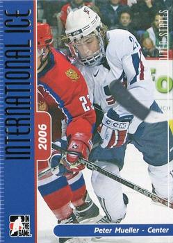 2006-07 In The Game Used International Ice - Gold #149 Peter Mueller  Front