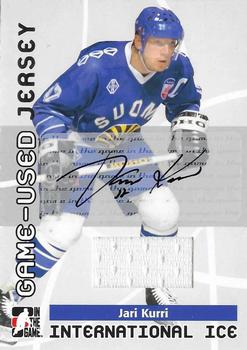 2006-07 In The Game Used International Ice - Jersey Autographs #GUJ-29 Jari Kurri  Front