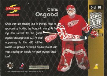 1996-97 Score - Net Worth #6 Chris Osgood Back