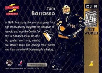 1996-97 Score - Net Worth #12 Tom Barrasso Back