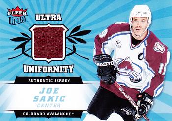 2006-07 Ultra - Ultra Uniformity #U-JS Joe Sakic  Front