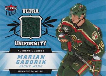 2006-07 Ultra - Ultra Uniformity #U-MG Marian Gaborik  Front