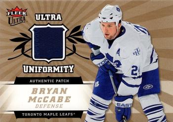 2006-07 Ultra - Uniformity Patches #UP-MD Bryan McCabe  Front