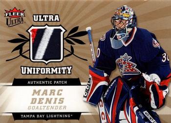 2006-07 Ultra - Uniformity Patches #UP-MG Marc Denis  Front