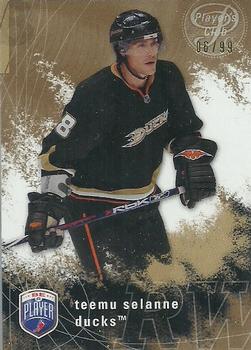 2007-08 Upper Deck Be a Player - Player's Club #4 Teemu Selanne  Front
