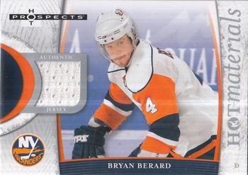 2007-08 Fleer Hot Prospects - Hot Materials #HM-BE Bryan Berard  Front