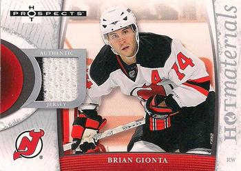 2007-08 Fleer Hot Prospects - Hot Materials #HM-GI Brian Gionta  Front