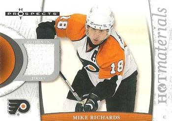 2007-08 Fleer Hot Prospects - Hot Materials #HM-MR Mike Richards  Front