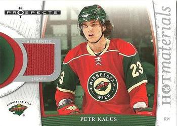 2007-08 Fleer Hot Prospects - Hot Materials #HM-PK Petr Kalus  Front