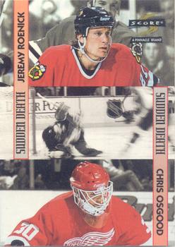 1996-97 Score - Sudden Death #5 Curtis Osgood / Jeremy Roenick Front