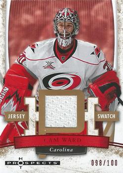 2007-08 Fleer Hot Prospects - Red Hot #13 Cam Ward Front