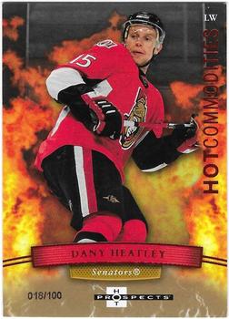 2007-08 Fleer Hot Prospects - Red Hot #109 Dany Heatley Front